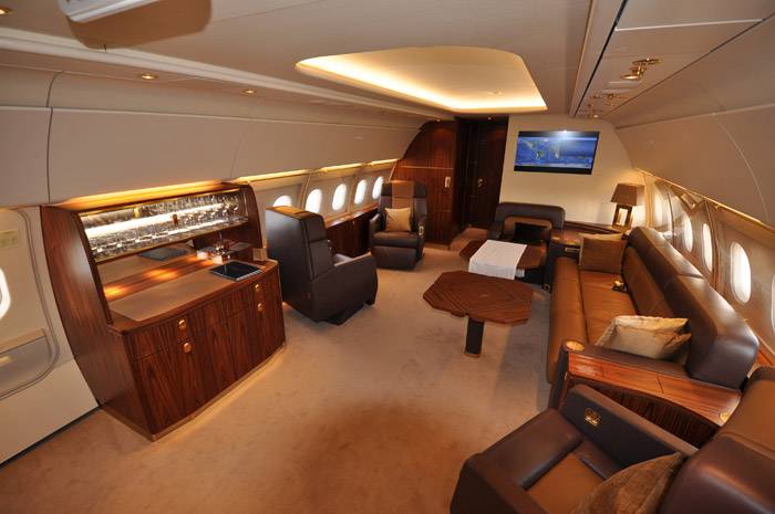 Airbus A318 Elite Cabin Design Hong Kong