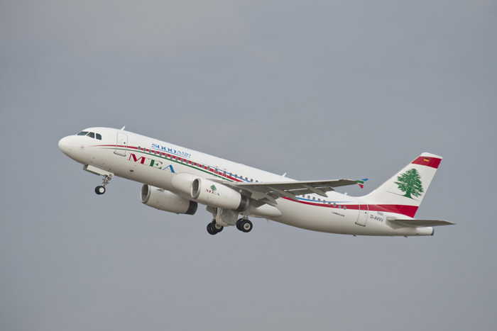 Middle East Airlines (MEA) 5000th Airbus A320