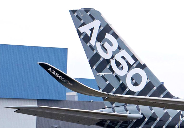 Airbus A350 XWB MSN2 Carbon Livery