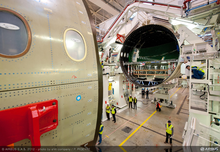 Airbus A350 XWB Final Assembly France