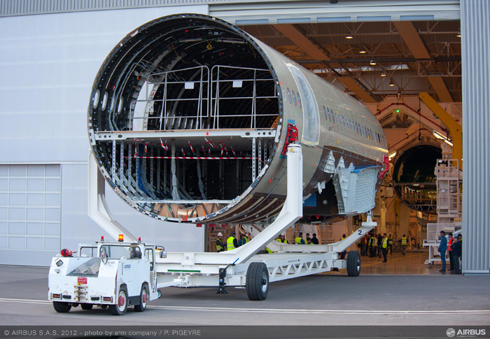 Airbus A350 XWB Final Assembly