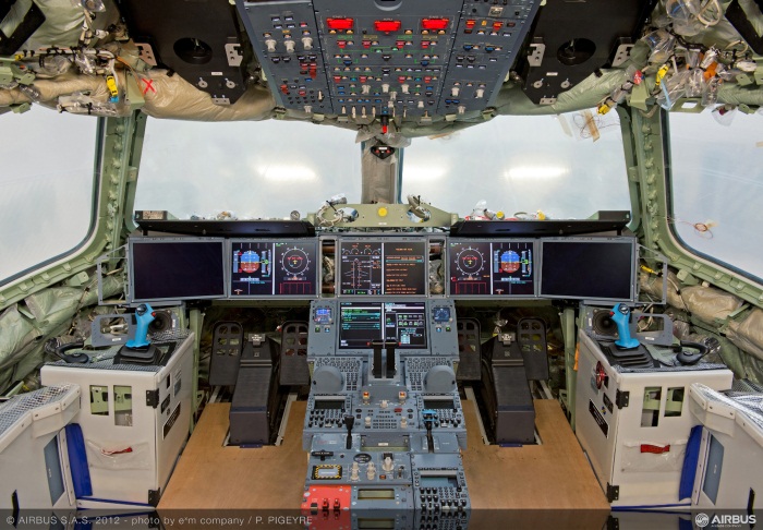 Airbus A350 XWB MSN1 Cockpit