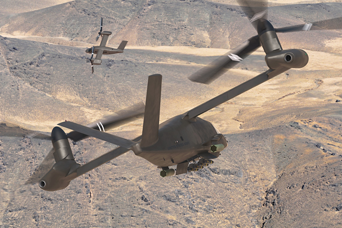 Bell V-280 Valor Tiltrotor Attack Helicopter