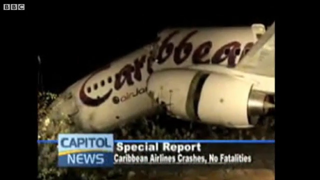 Caribbean Airlines Boeing 737 Runway Overrun