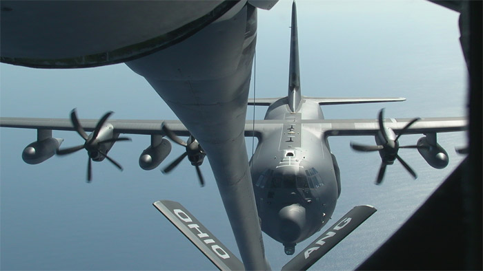 HC-130J Boom Refueling