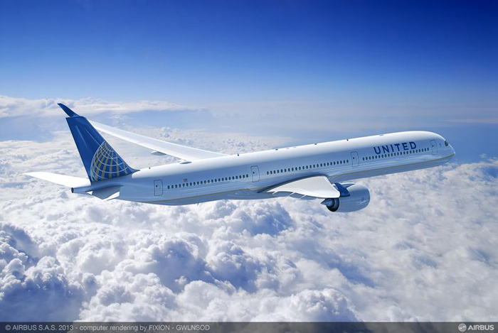 United Airlines Airbus A350-1000