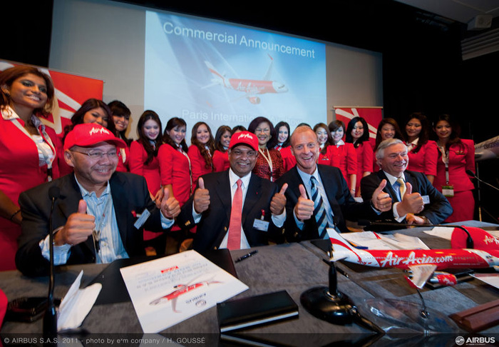 AirAsia Historical Airbus A320 Order