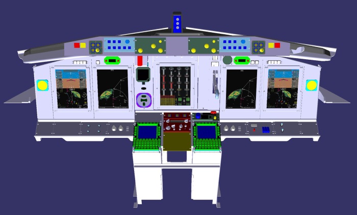 AWACS E-3 Sentry Cockpit Modernization