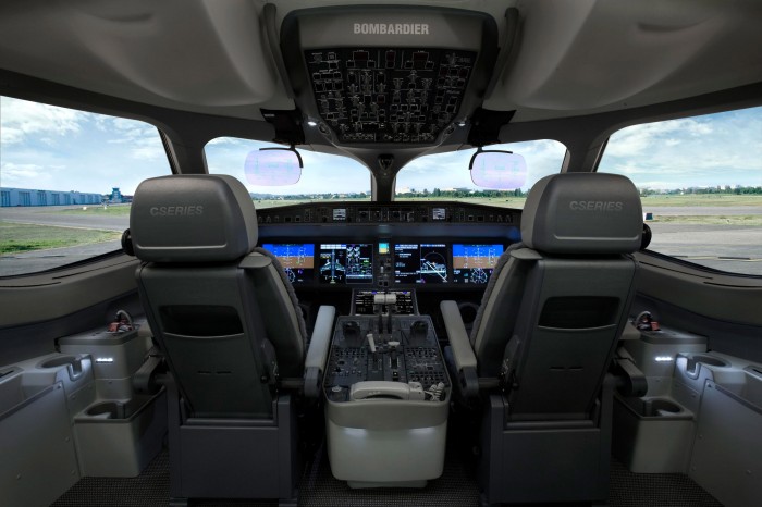 Bombardier CSeries Cockpit