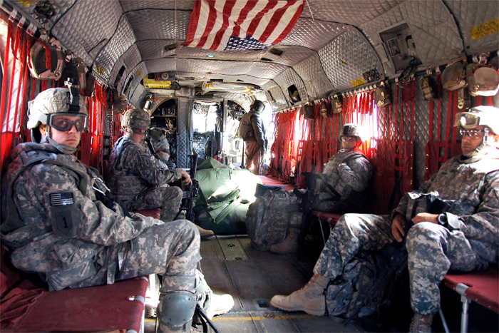 Boeing CH-47 Chinook Interior