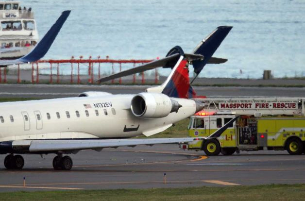 Atlantic Southeast Airlines Flight 4904 Vertical Fin Damage Atlantic Southeast Airlines Flight 4904 Vertical Fin Damage