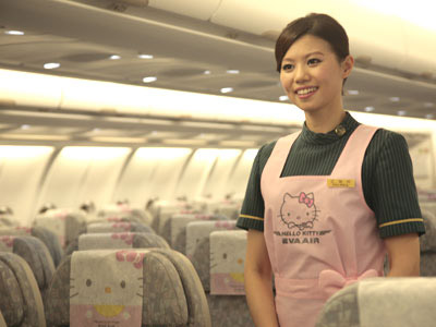 EVA Hello Kitty Flight Attendant