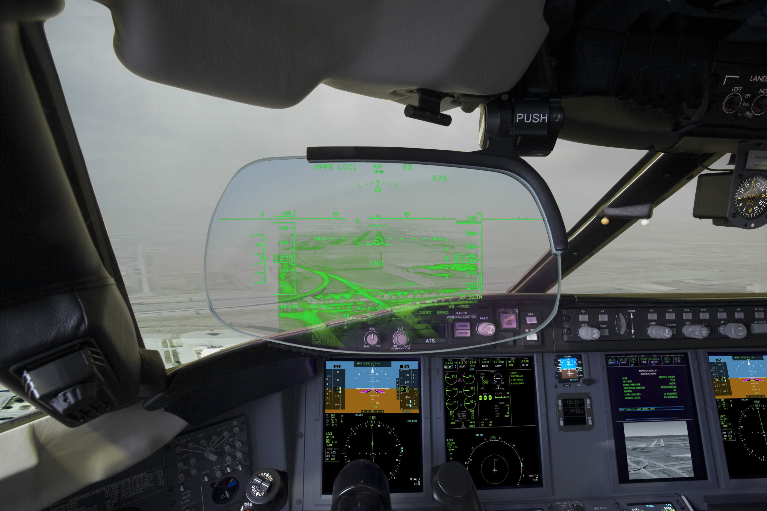 Collins Aerospace HGS-6000 head-up display