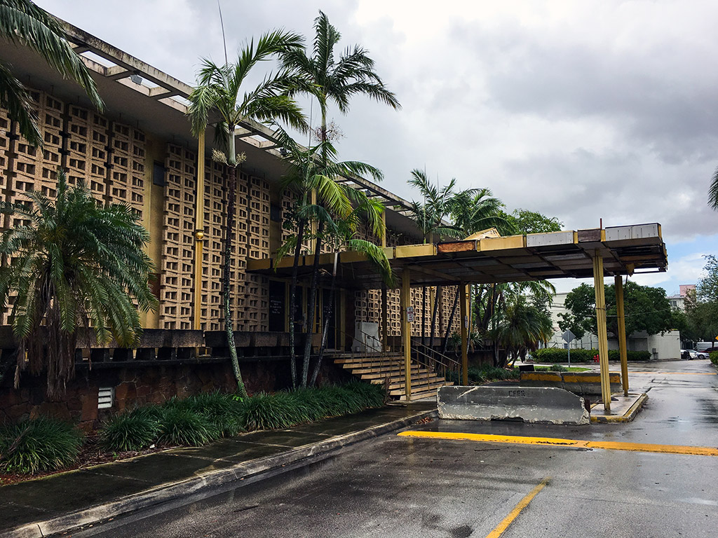 Abandoned Pan Am Training Building in Miami