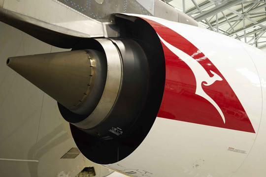 Qantas A380 Engine