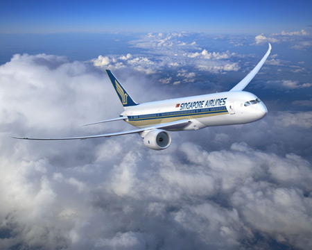 Singapore Airlines Boeing 787-9 Singapore Airlines Boeing 787-9
